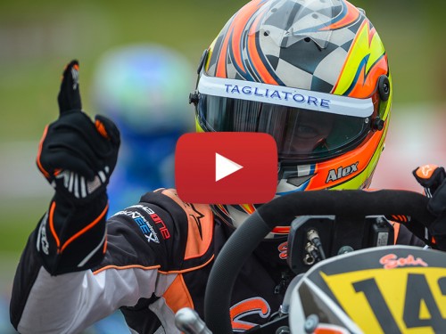 Video z mistrovství světa motokár 2017