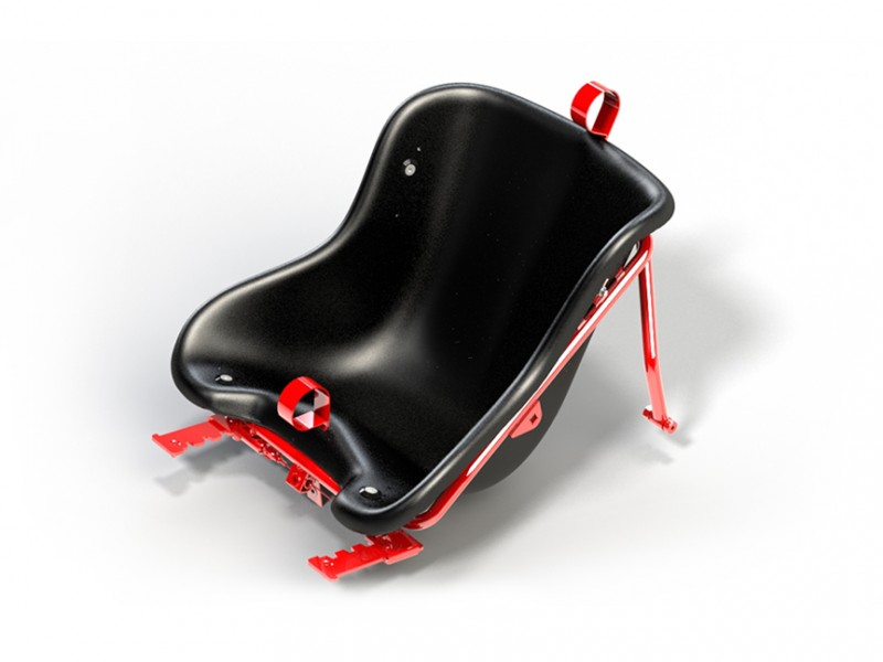 簡易調整的可調節座椅 - 人體工學